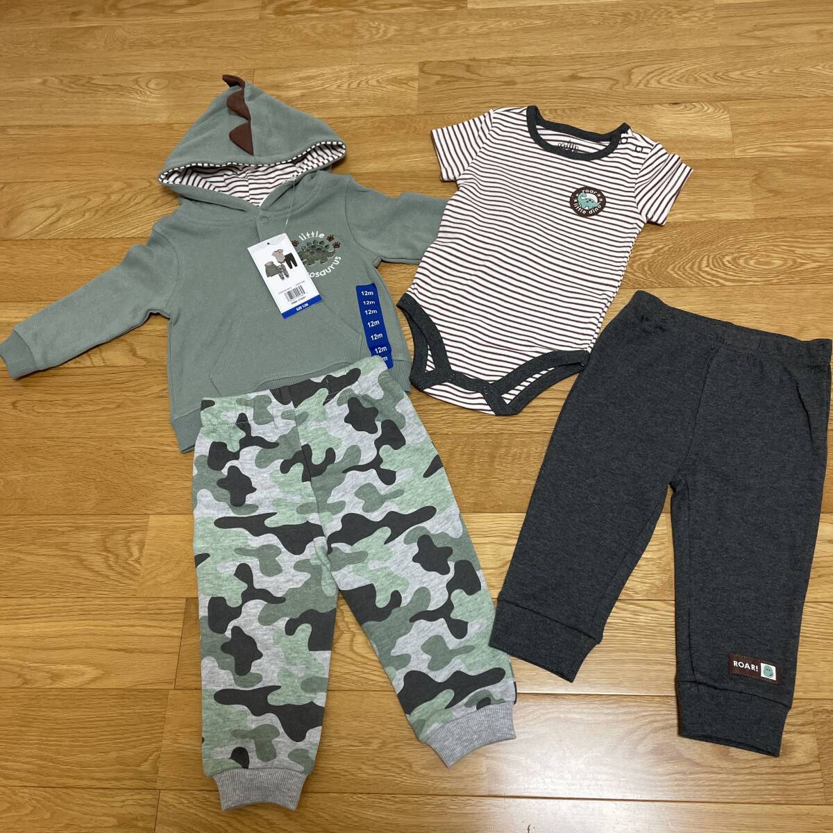 【新品】Kids Headquarters コストコ ベビー 男の子 4点セット 12M拍卖