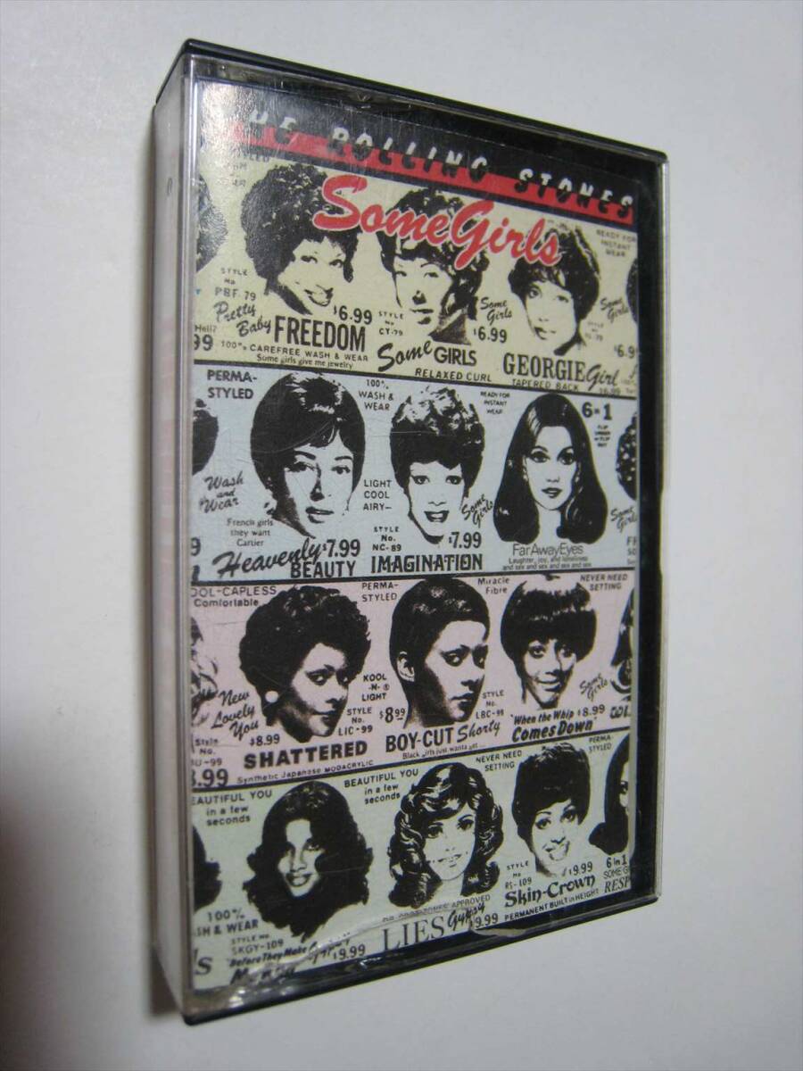 【カセットテープ】 THE ROLLING STONES / SOME GIRLS US版 ザ・ローリング・ストーンズ 女たち MISS YOU 収録拍卖