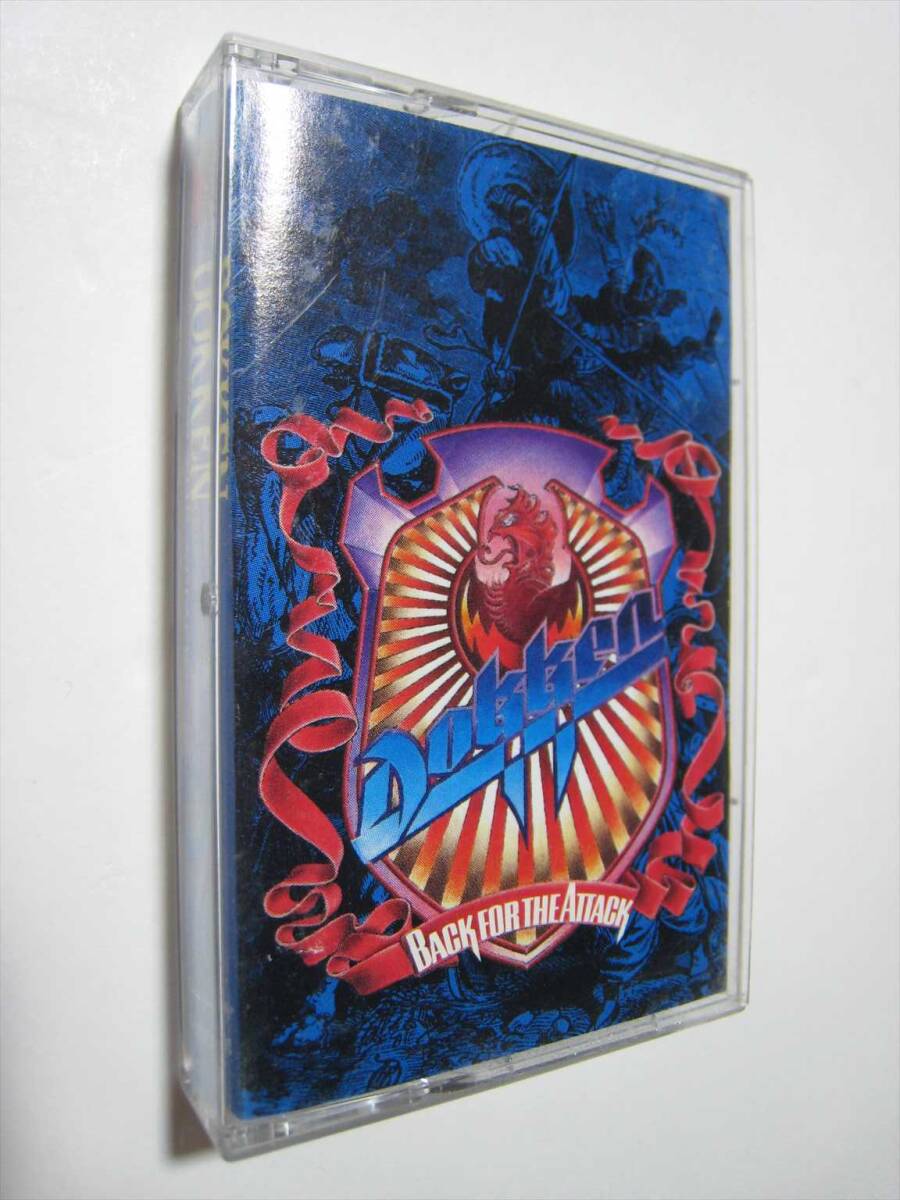 【カセットテープ】 DOKKEN / BACK FOR THE ATTACK US版 ドッケン バック・フォー・ジ・アタック MR. SCARY 収録拍卖