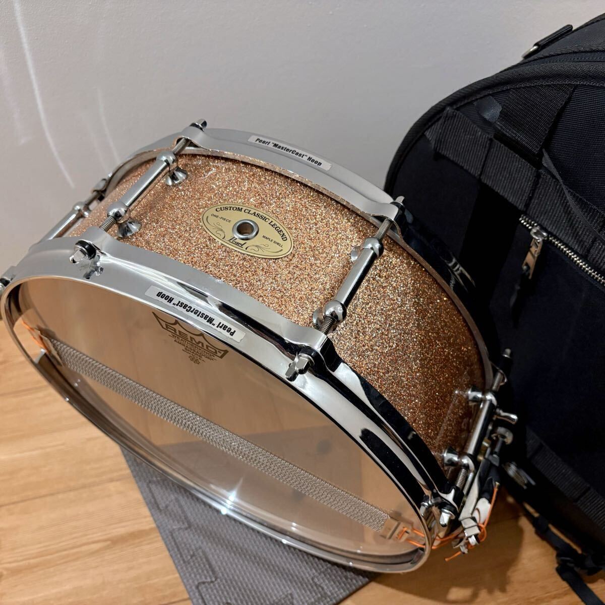 Pearl Custom Classic Legend 限定品 希少 パール スネアドラム 状態良 スネア 【勢喜遊氏使用】拍卖