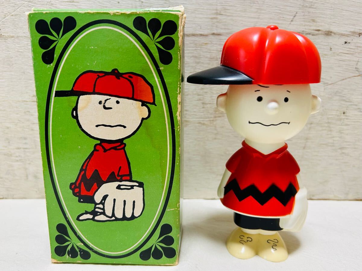 未使用品★AVON★charlie brown★チャーリーブラウン★shampoo★シャンプーボトル★フィギュア★箱付き★アメリカ製★ビンテージ拍卖