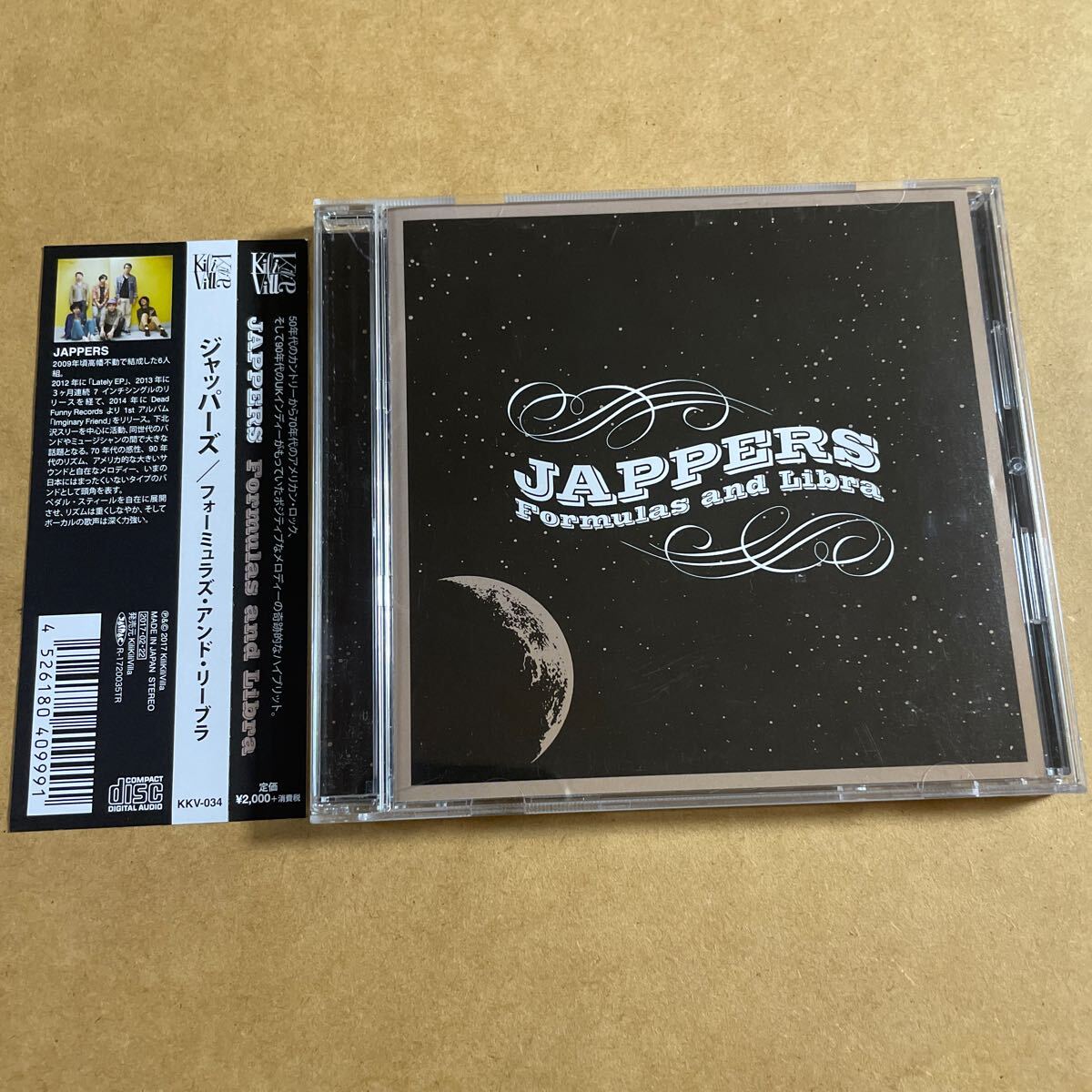 JAPPERS/formulas and libra KiliKiliVilla オルタナカントリー/ギターポップ Yogee New Waves 検)ミツメ シャムキャッツLEARNERS NOT WONK拍卖