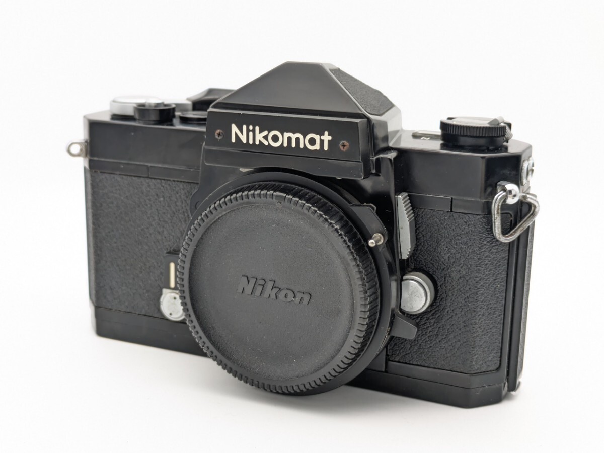 美品!完動品!NIKON Nikomat ブラックボディ フィルムカメラ拍卖