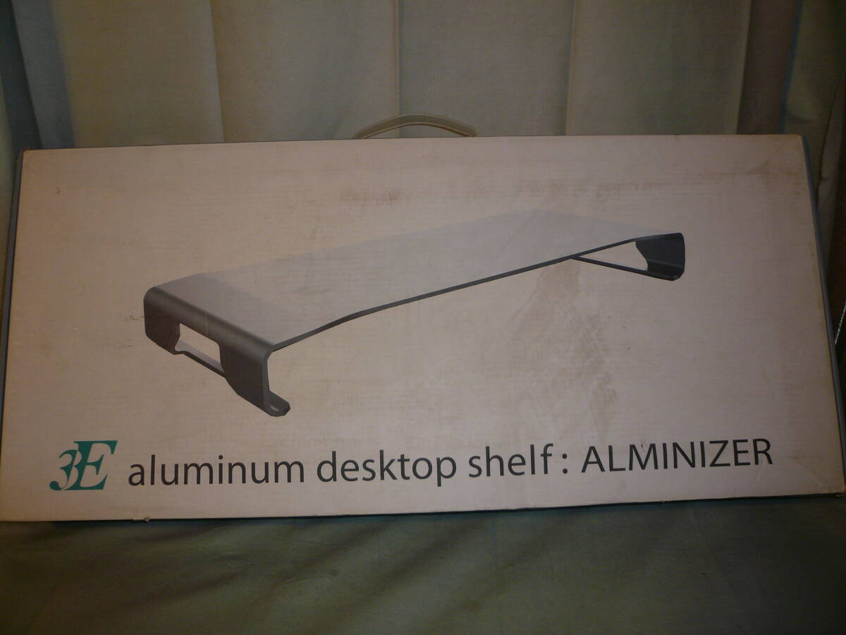 3E アルミニウム デスクトップ シェリフ モニタースタンド 3E-DESKST2-SL シルバー拍卖