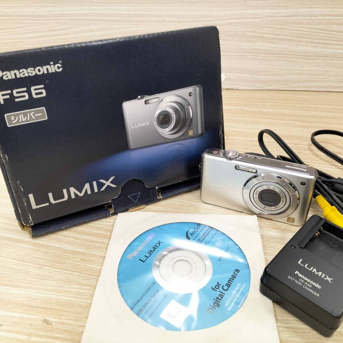 Panasonic パナソニック LUMIX DMC-FS6 コンパクトデジタルカメラ 【23582拍卖
