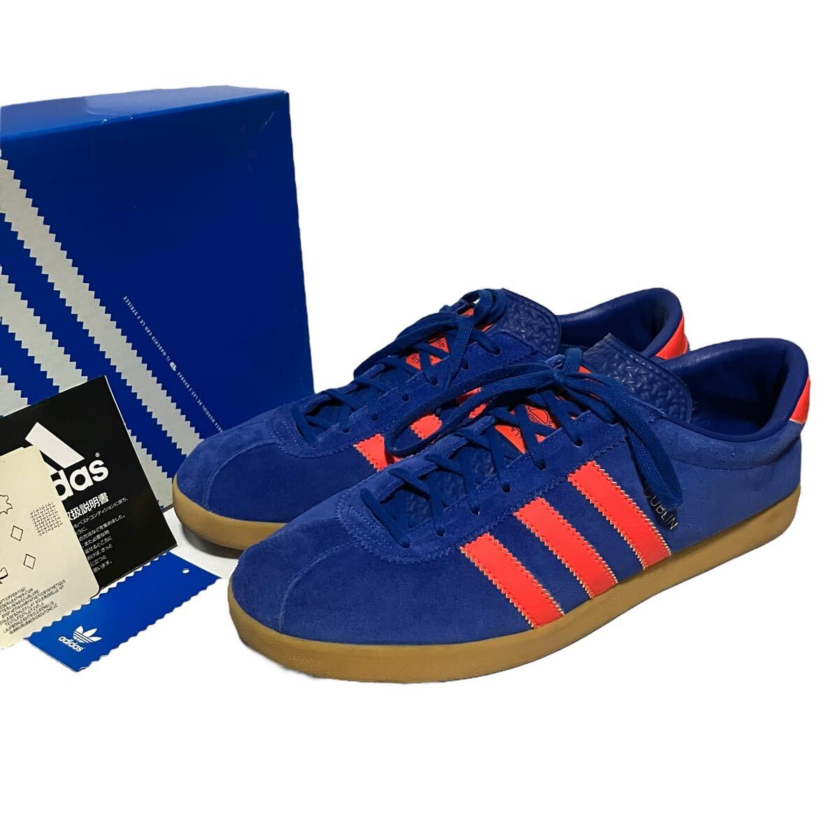 adidas アディダス 038832 Dublin Shoes ダブリン スニーカー 28cm スウェード シューズ拍卖