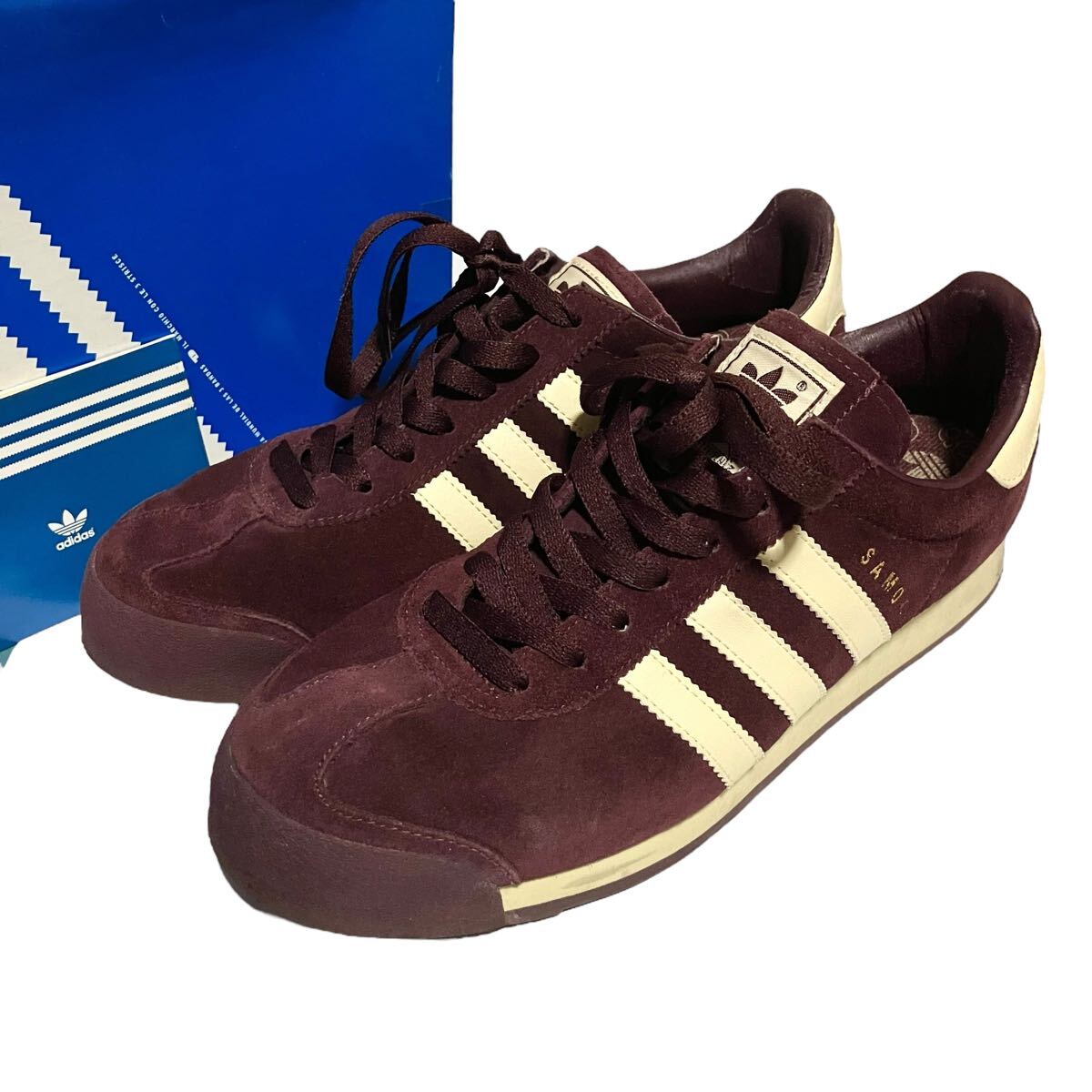 未使用 adidas アディダス 668573 SAMOA スニーカー 27.5cm シューズ拍卖