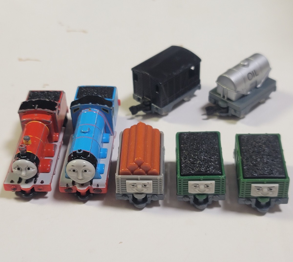 《送料無料》トミー/TOMY トーマスシリーズ 7個 ゴードン・ジェームス・いたずら貨車・いじわる貨車 その他 / トミカ拍卖