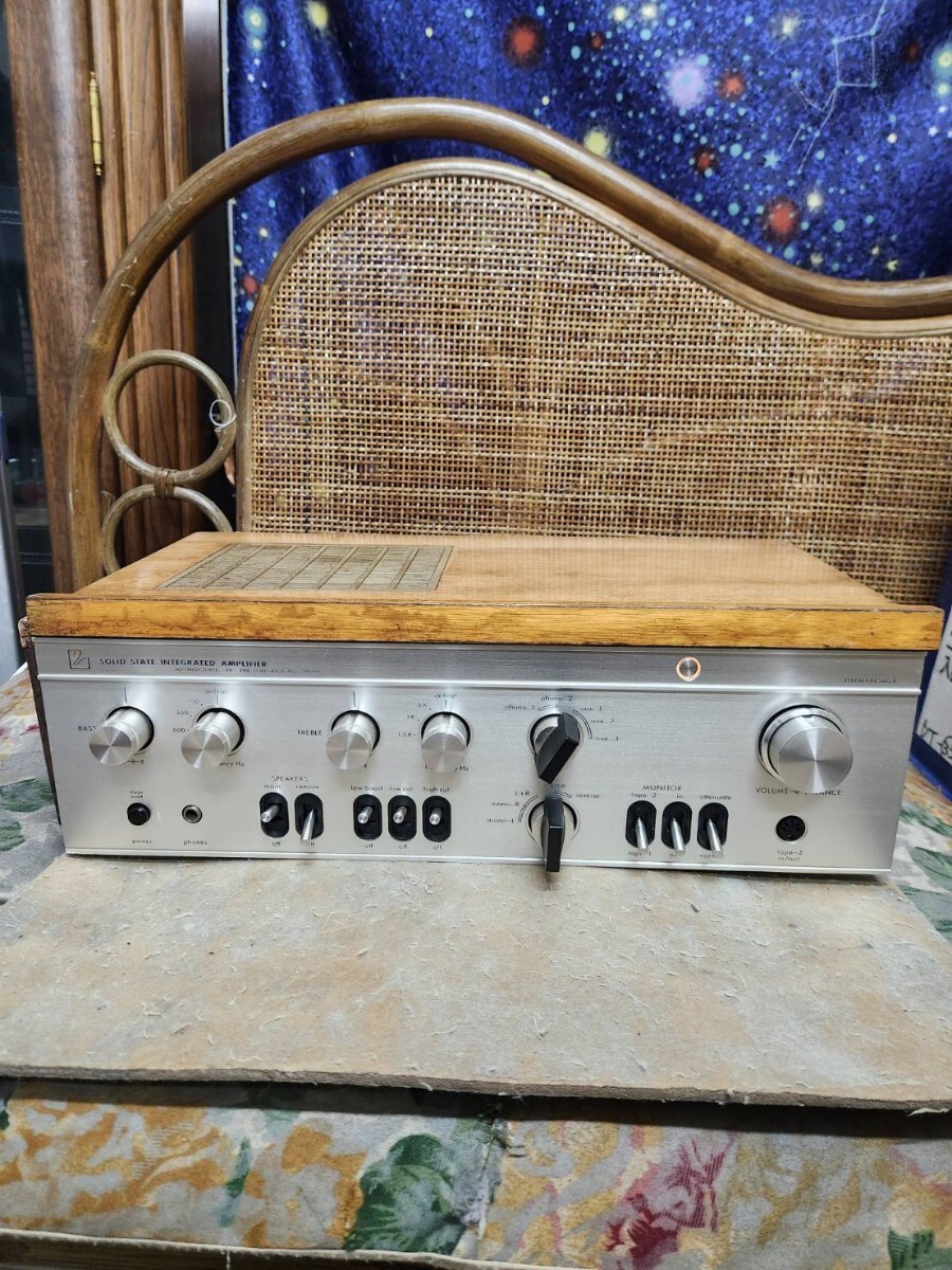レア!フルレストア!極上完動超美品!LUXMANプリメインアンプSQ-505X拍卖
