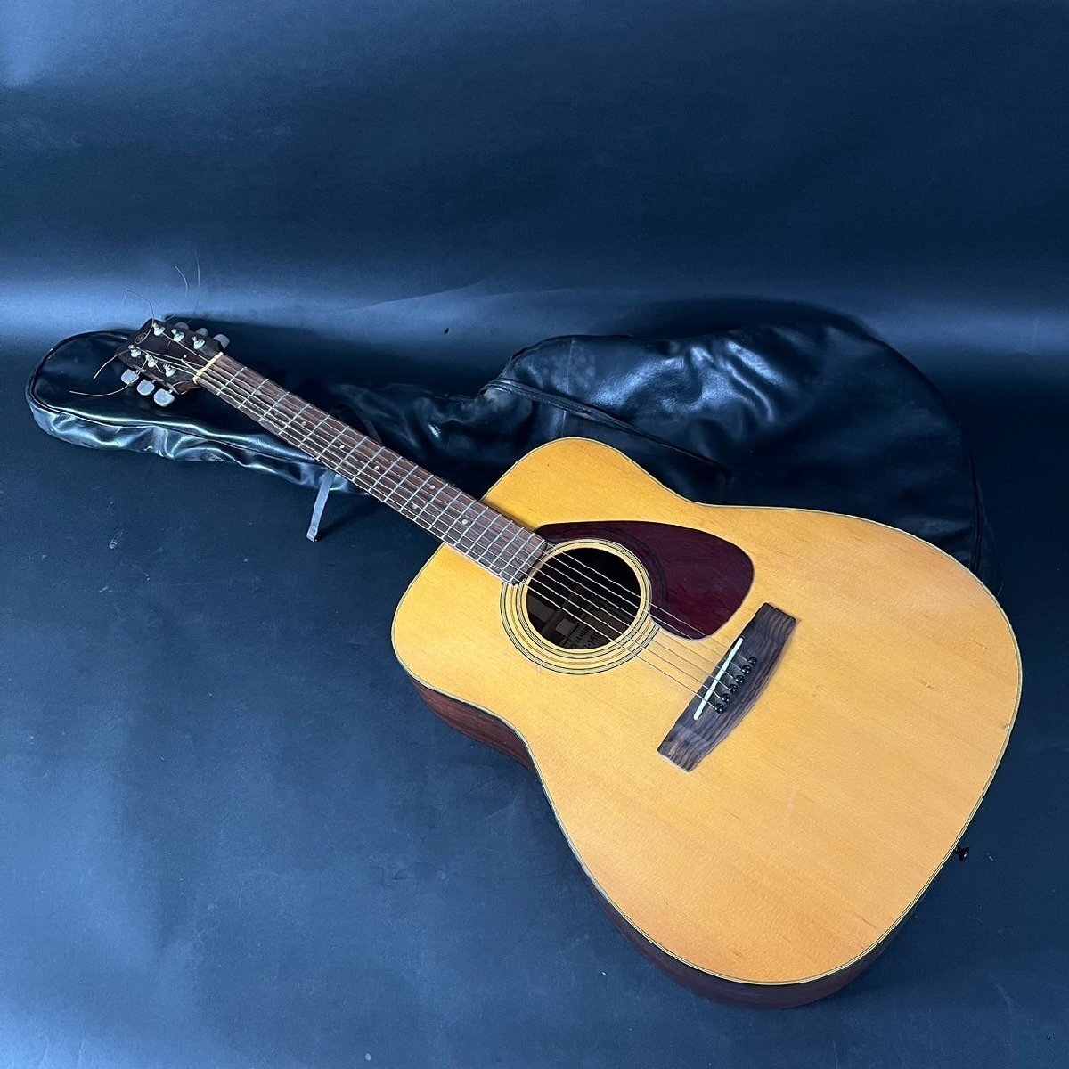SW0325-6-3 現状品 YAMAHA FG-160 ギター ヤマハ ケース付き 器材 弦楽器 音楽 楽器 全長103㎝ 佐川180サイズ拍卖
