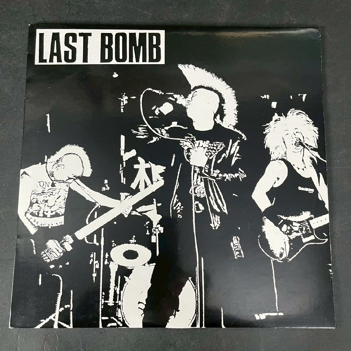SW0421-22-3 現状品 LASTBOMB ハードコアパンク 80S レコード LP IS THIS AN IDEAL LIFE? 1999 DISTINGUISH BIG CITY 80サイズ拍卖