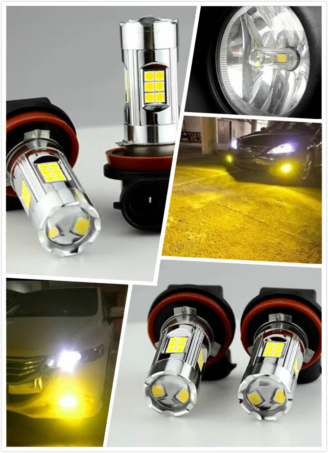高輝度 最新3030LEDチップ 54連搭載 H8/H11/H16/HB4 フォグランプ イエロー HA36S アルトワークス DA17W/DA64W エブリィワゴン 拍卖