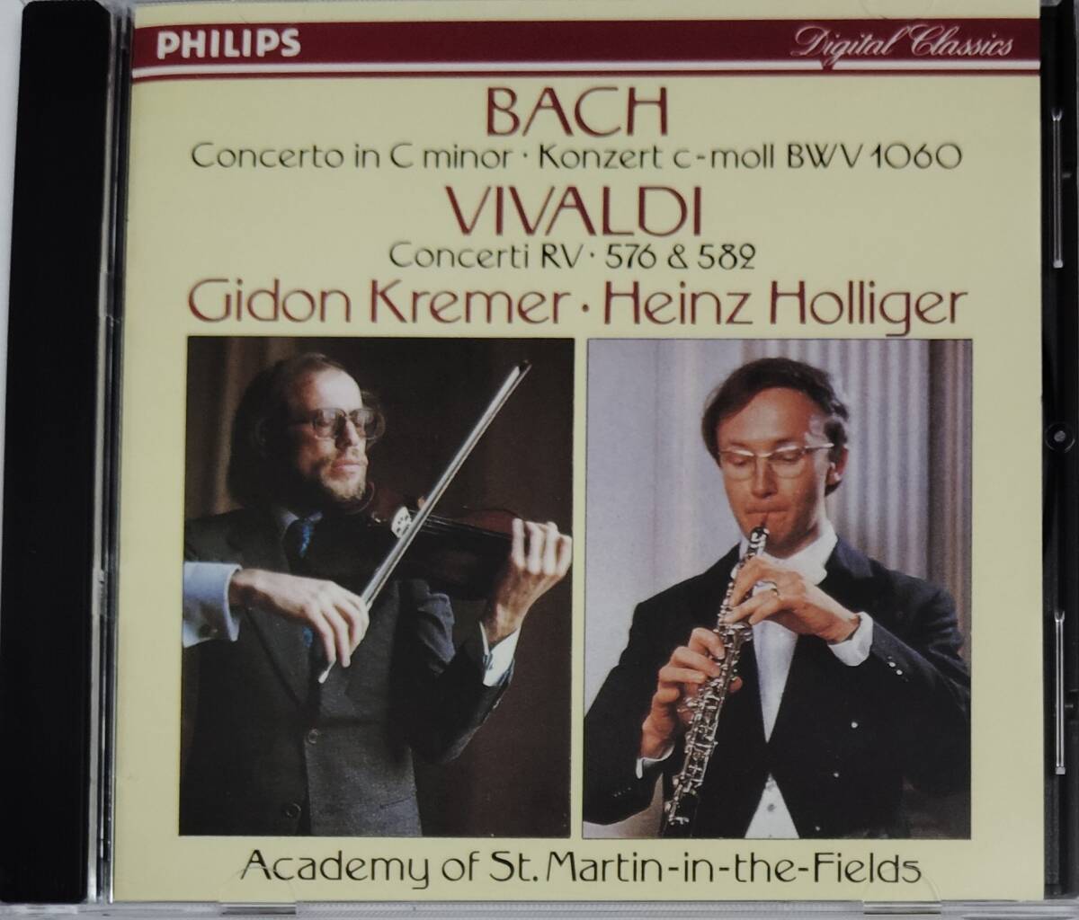 CD バッハ、ヴィヴァルディ: 協奏曲集 / ホリガー、クレーメル拍卖