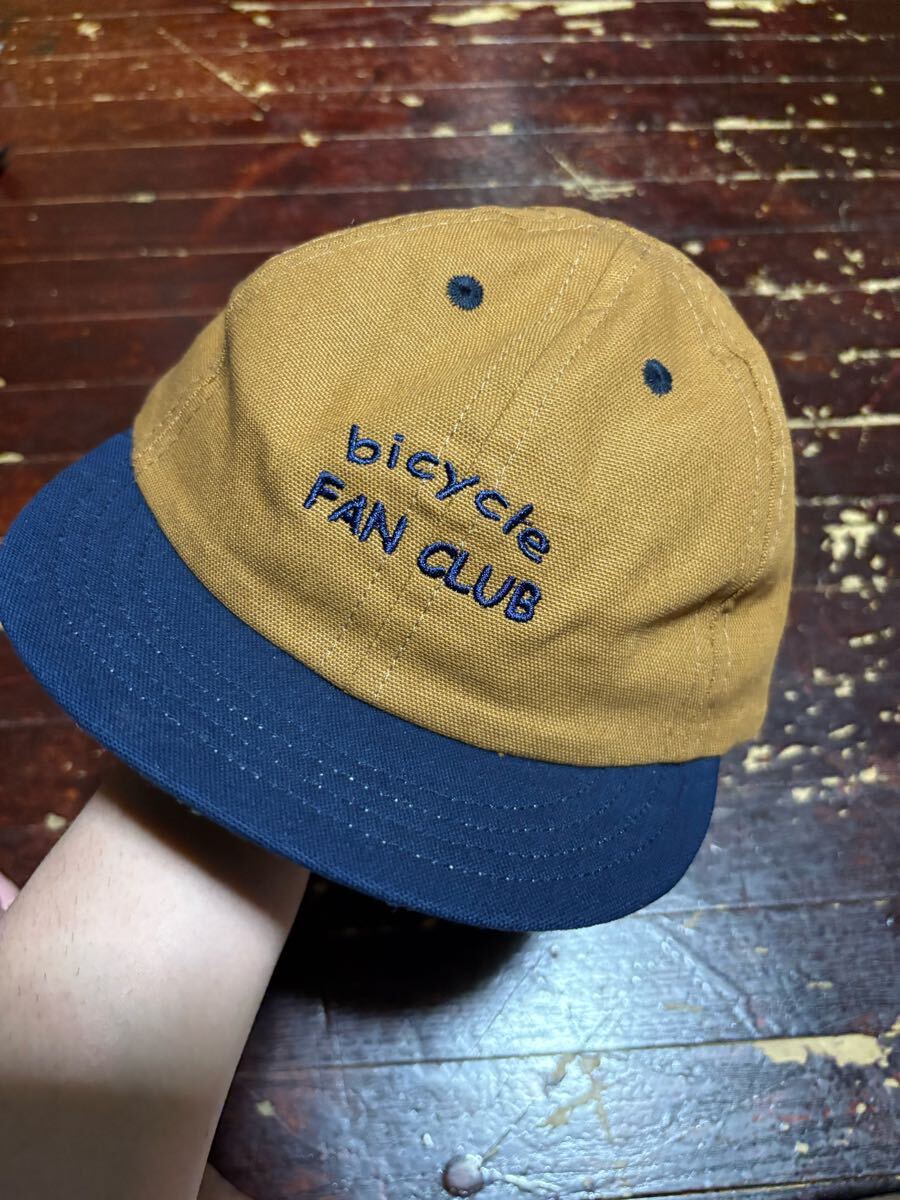RIVENDELL bicycle fan club ball cap ブルーラグ ロードバイク ピストバイク 自転車 リベンデル 廃盤人気カラー サイクルキャップ拍卖