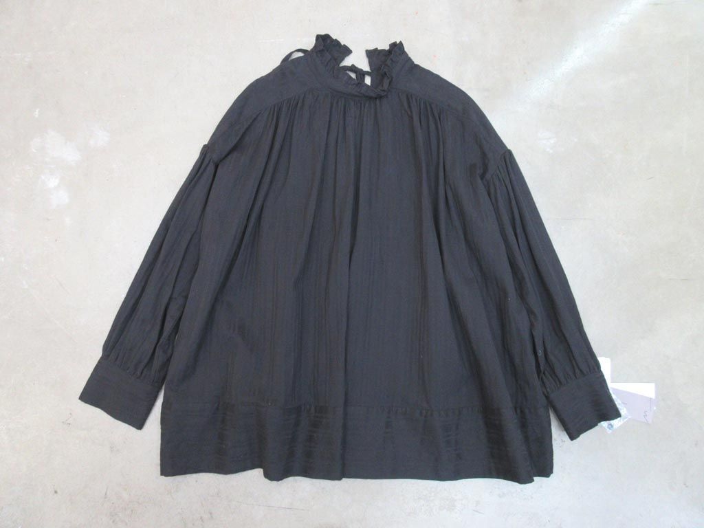 新品タグ付き MOUSSY マウジー 長袖 シャツ ブラウス sizeF/黒 ■◆拍卖