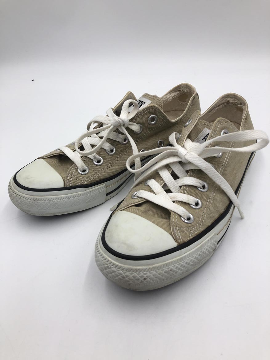 CONVERSE コンバース オールスター ローカット スニーカー size24.0/ベージュ ■■ ☆ fdb7 レディース拍卖