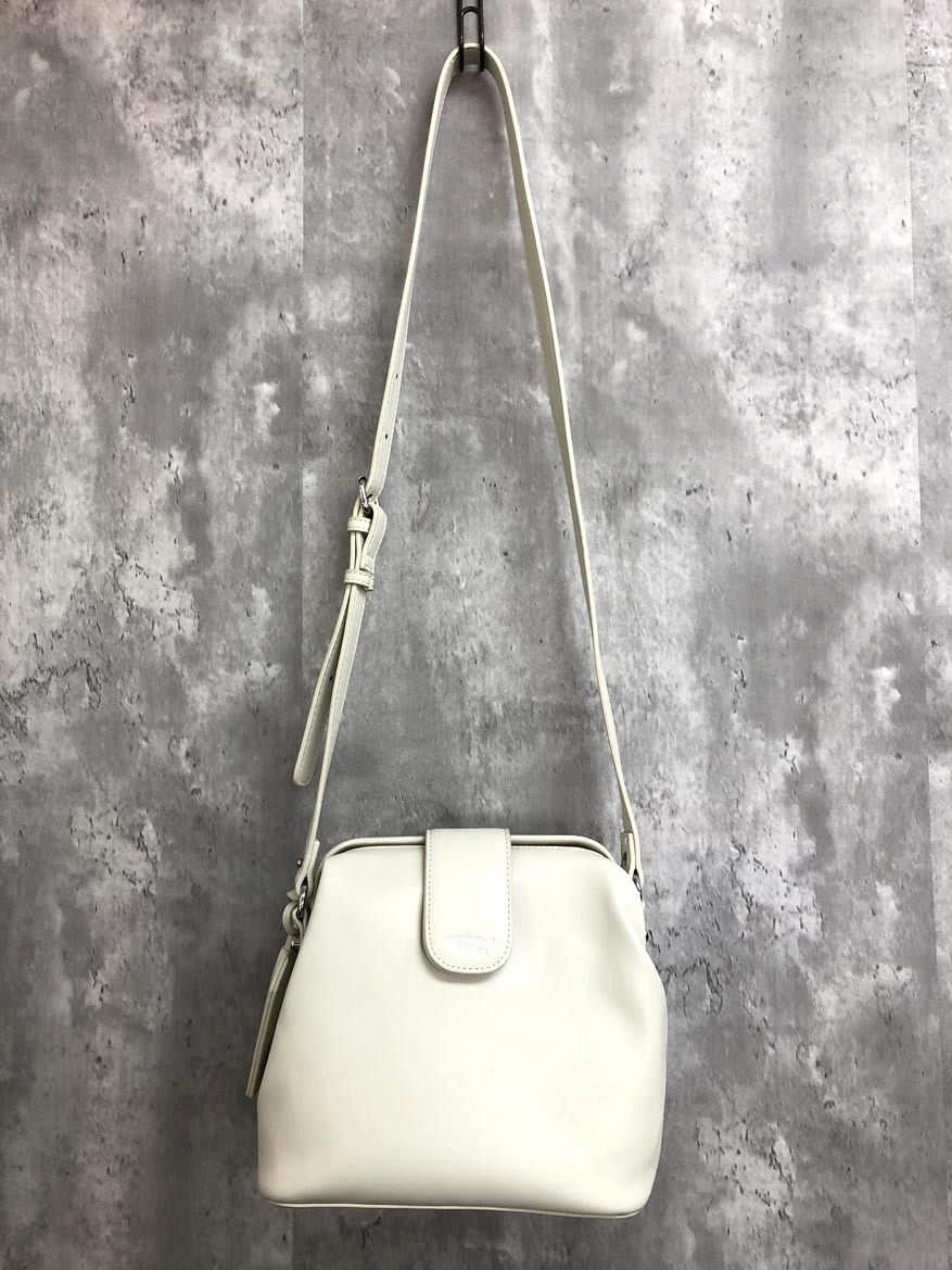 MILKFED ミルクフェド DOCTOR BAG ショルダー バッグ 白 ■■ ☆ fdb6 レディース拍卖