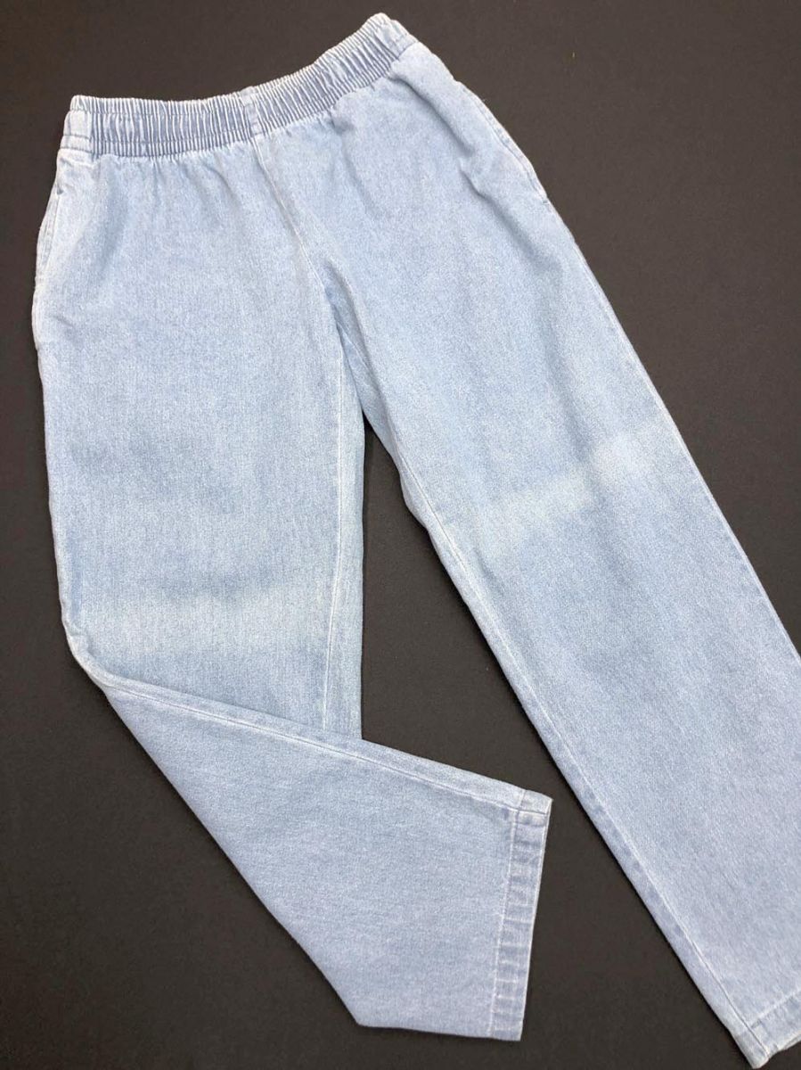 新品 MONO-MART モノマート ワイド デニムパンツ sizeM/ライトインディゴブルー ■◇拍卖