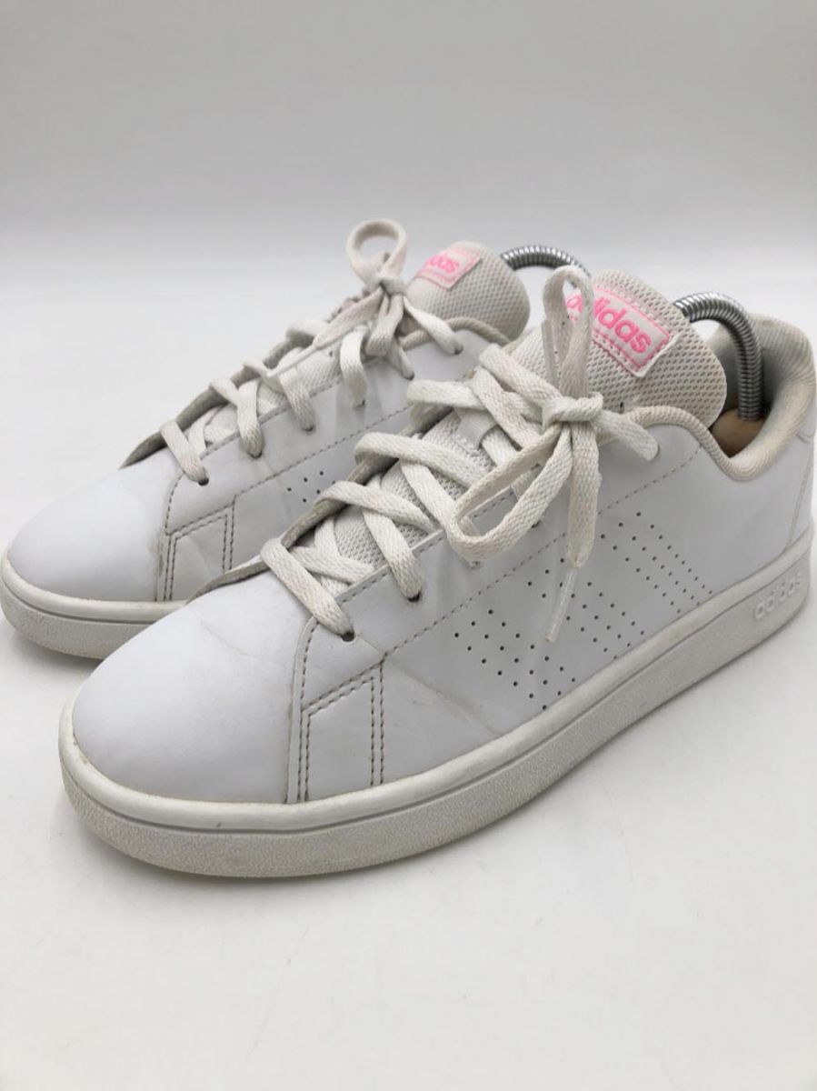 adidas アディダス アドヴァンコート ローカット スニーカー size24.0/白 ■■拍卖