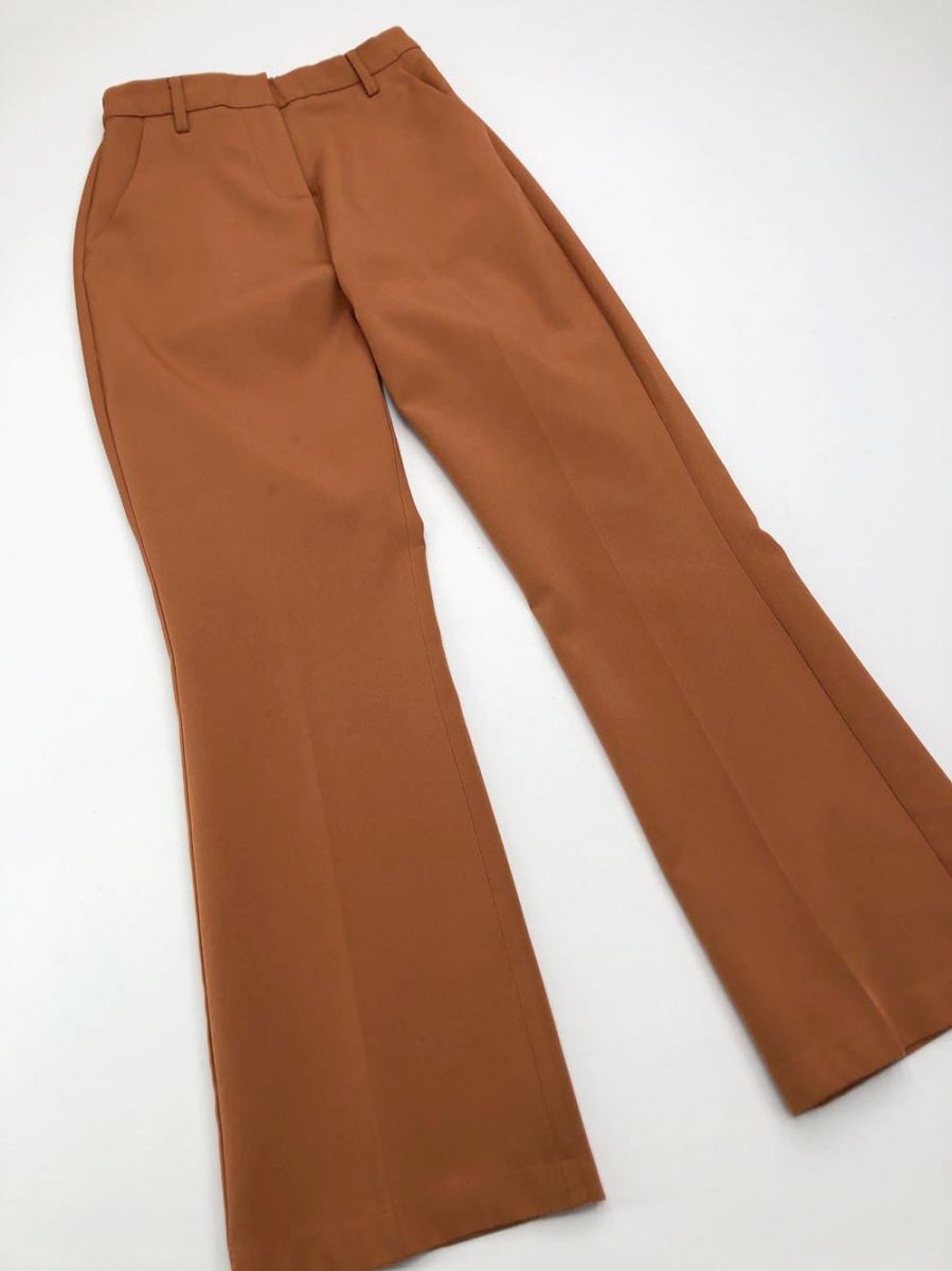 ゆうパケットOK WHO’S WHO gallery フーズフーギャラリー イージー パンツ sizeF/オレンジ ■◇拍卖