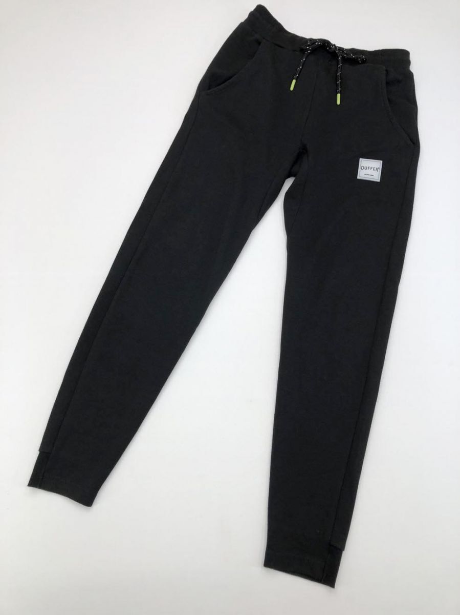 ゆうパケットOK 美品 DUFFER ダファー イージー パンツ sizeS/黒 ◇■拍卖