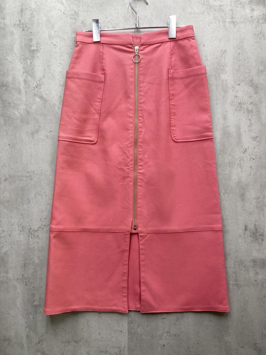 ゆうパケットOK ■TRUNO by NOISE MAKER トルノバイノイズメーカー NM-LSK-039 ロング タイト スカート size36/ピンク ■◇拍卖