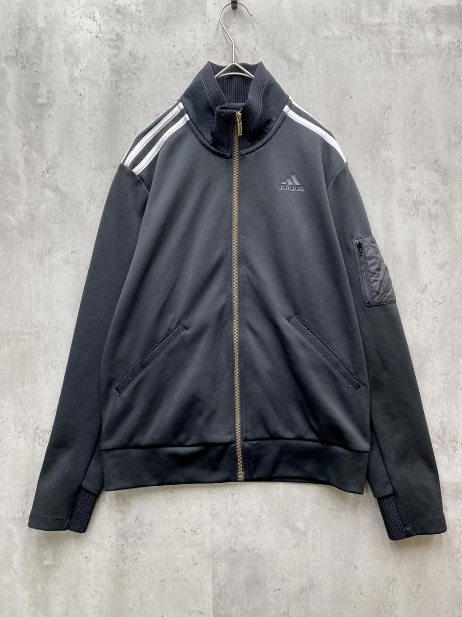 ゆうパケットOK adidas アディダス CF6023 トラック ジャケット sizeM/黒 ■◇拍卖