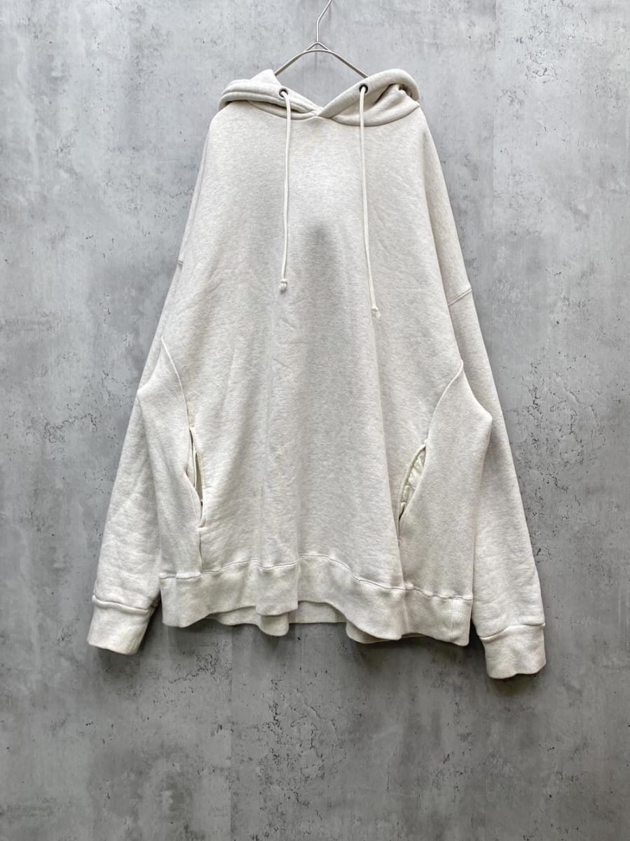 1/f(CLOTHING) イチエフ クロージング 1F-008 長袖 プルオーバー パーカー オーバーサイズ グレー ■◇拍卖