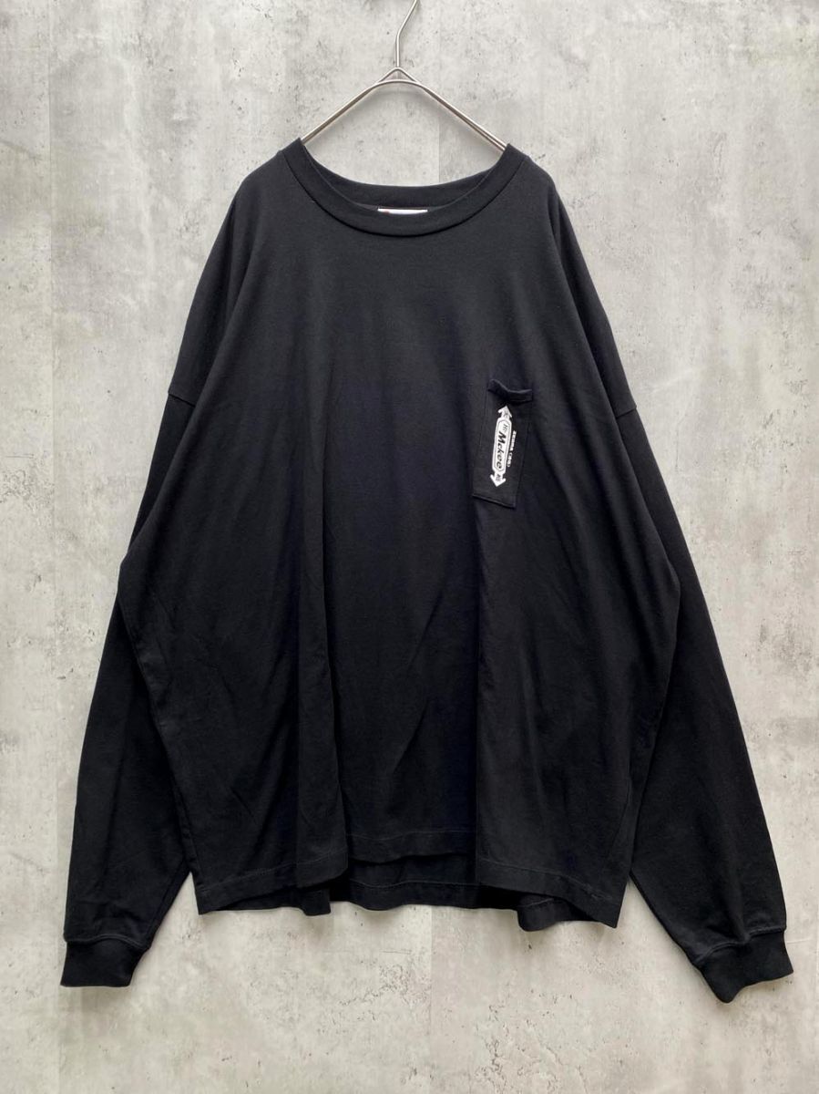 ゆうパケットOK BEAUTY & YOUTH ビューティ&ユース ゼブラ マッキー クルーネック コラボ エクスクルーシブ Tシャツ sizeL/黒 ■◇拍卖