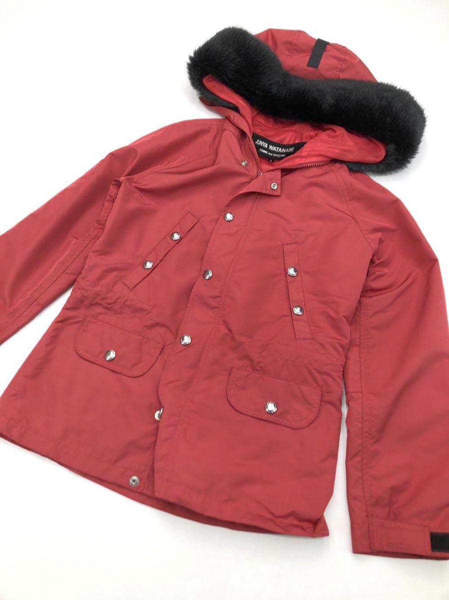 JUNYA WATANABE ジュンヤワタナベ コムデギャルソン 長袖 マウンテンパーカー ジャケット sizeS/赤 ◇■◎拍卖