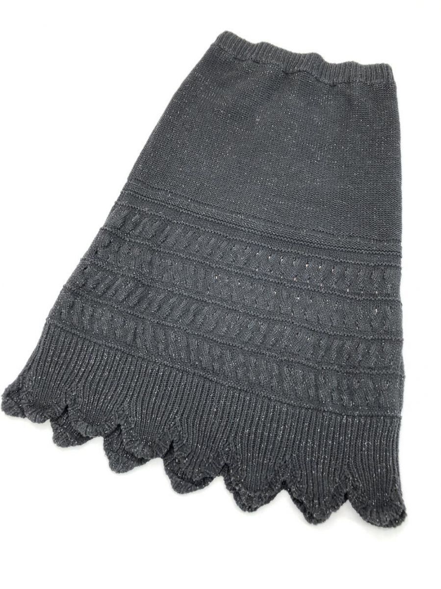 near.nippon ニアーニッポン ラメ タイト スカート size表記なし/黒 ◆■拍卖