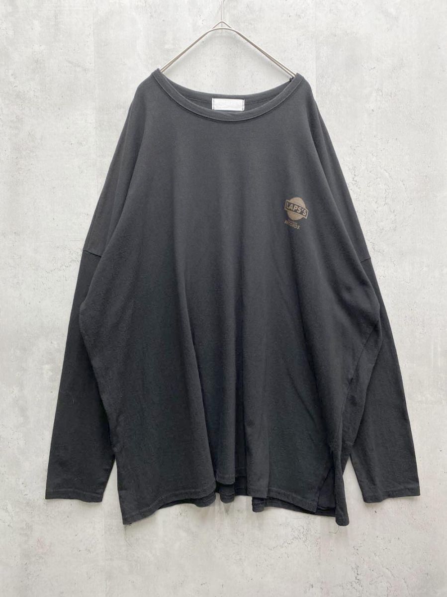ゆうパケットOK NANING9 ナンニング ロング Tシャツ sizeF/黒 ■◇拍卖