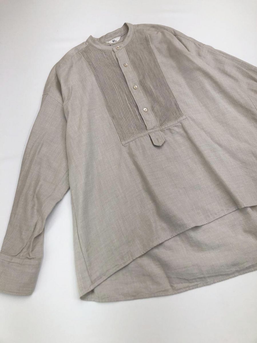 ゆうパケットOK 新品 45a ブランドディオール 長袖 シャツ size0/ベージュ ◇■◎拍卖