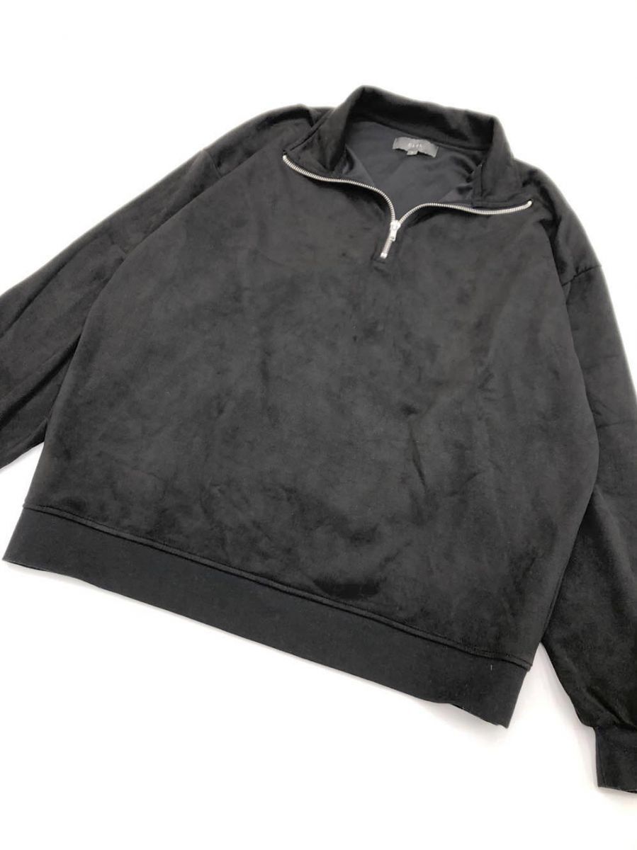 CLEL クレイル 長袖 プルオーバー sizeS/黒 ◇■拍卖