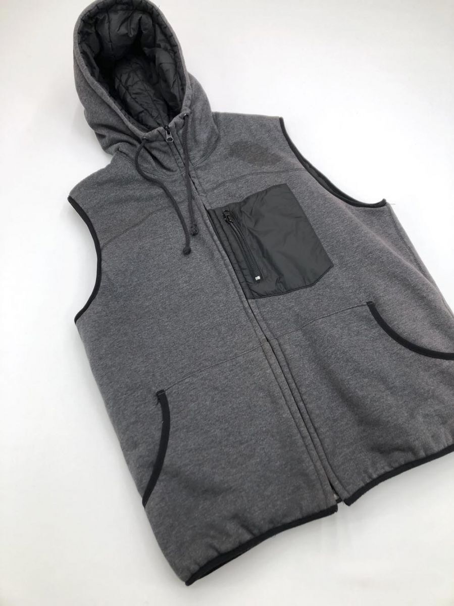 BEAMS ビームス 38-06-0182-138 パーカー ベスト sizeL/グレー ◆■拍卖