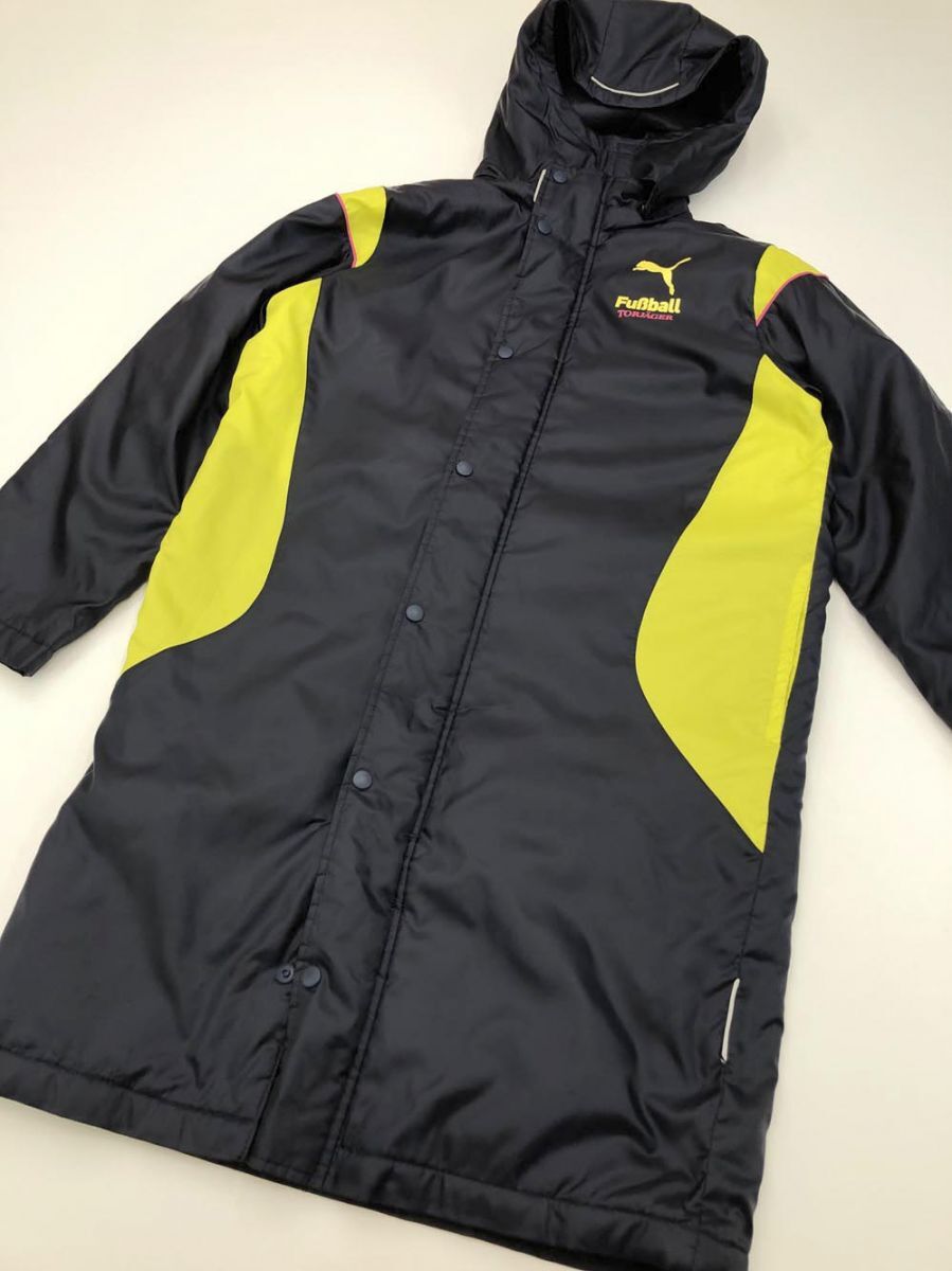 PUMA プーマ 835642 ベンチ コート size160/ネイビー ◆■拍卖