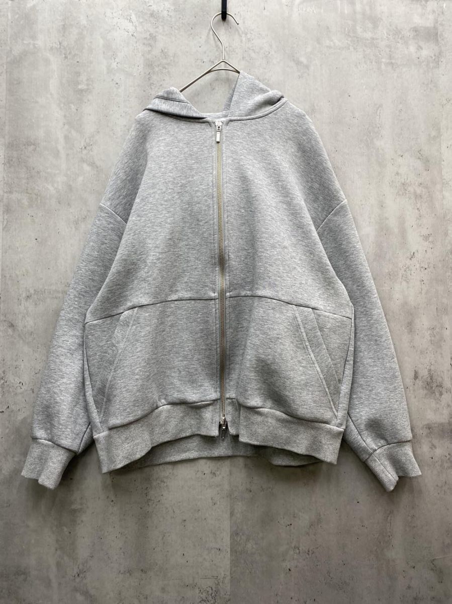 美品 simplicite シンプリシテェ 長袖 ジップアップ パーカー/グレー ■◇拍卖