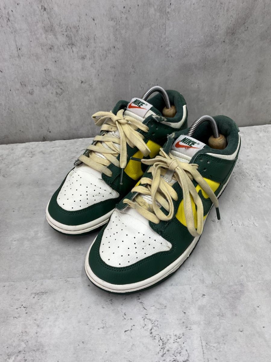 NIKE ナイキ DUNK LOW FD0350-133 ローカット スニーカー size25.0cm/緑 ■■◎拍卖