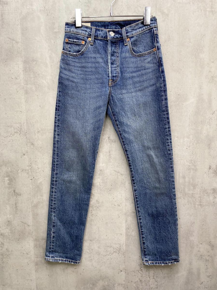 LEVI’S リーバイスプレミアム ビッグE 501 デニムパンツ sizeW25L28/青 ■◇◎拍卖