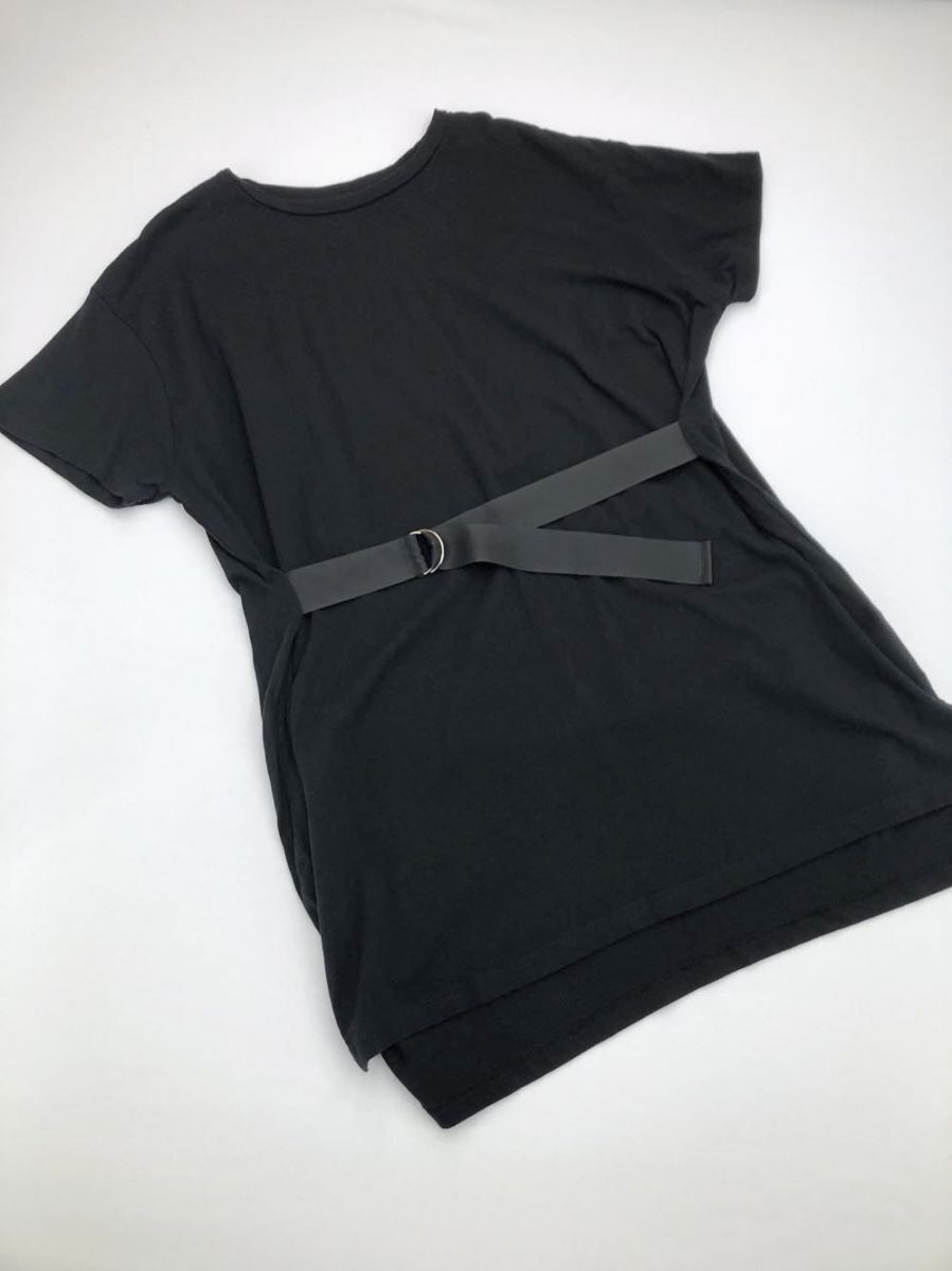 ゆうパケットOK ■CAPRICIEUX LE’MAGE カプリシュレマージュ LEZ1092106A0007 ロング カットソー sizeF/黒 ■◆拍卖