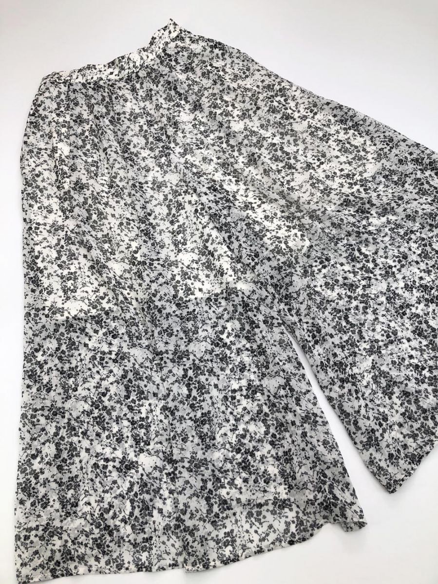 CIAOPANIC チャオパニック 小花柄 イージー パンツ sizeF/白 ■◆拍卖