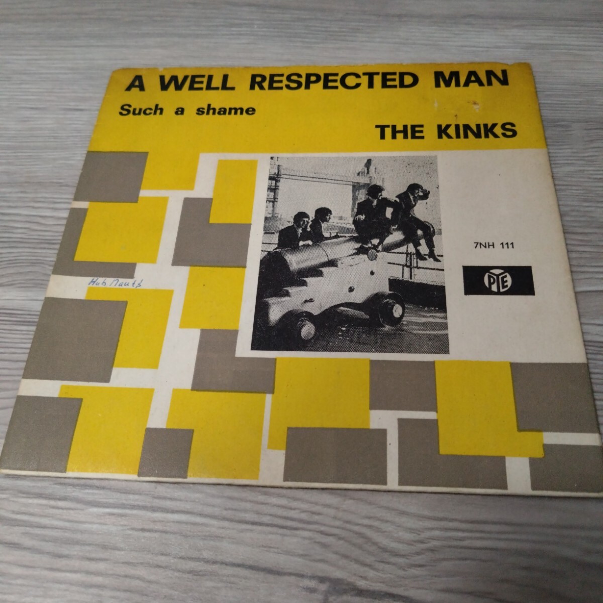 オランダ盤 初期封筒型スリーブ A WELL RESPECTED MAN / THE KINKS ザ・キンクス拍卖