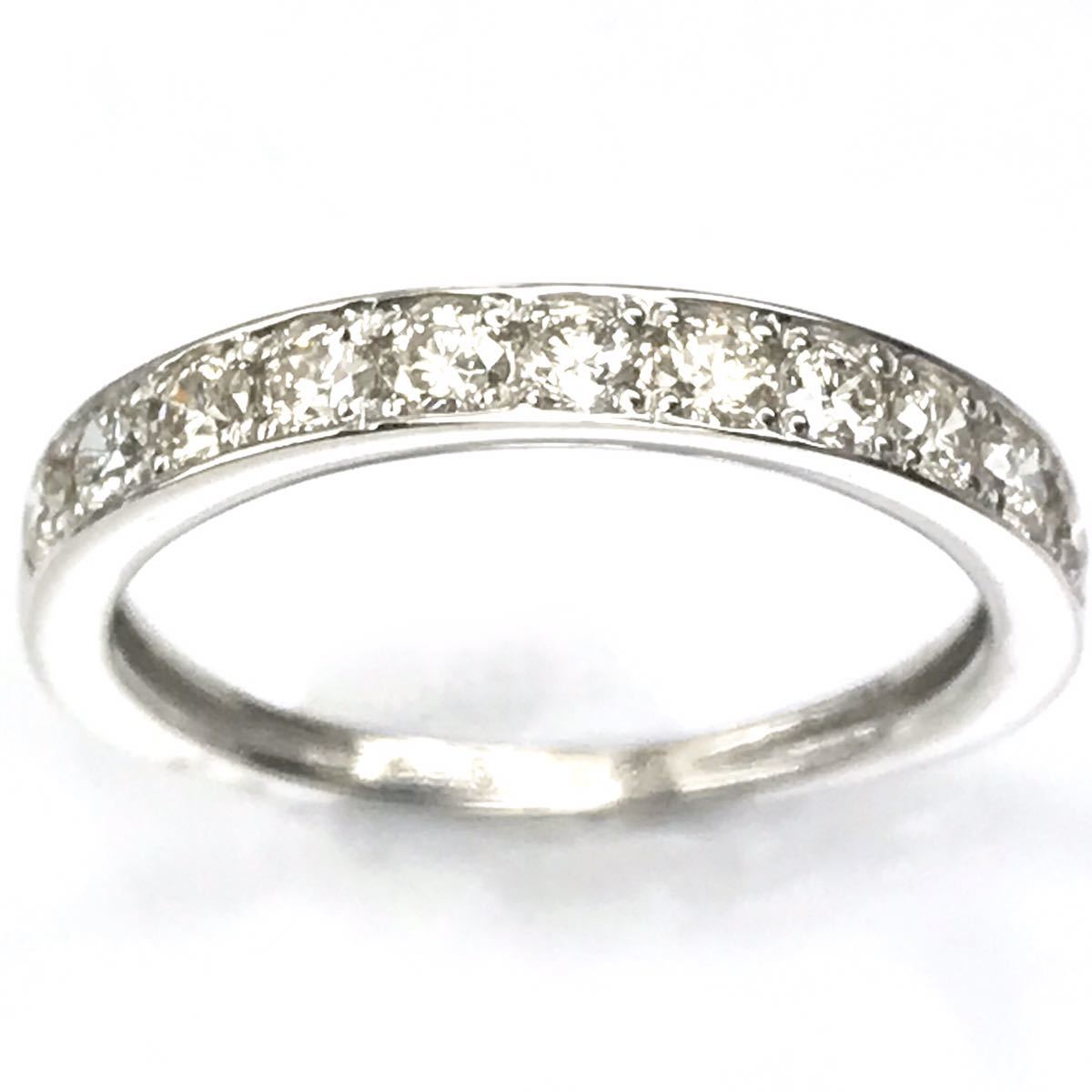 天然ダイヤモンド 0.30ct PT950 ピンキーリング拍卖