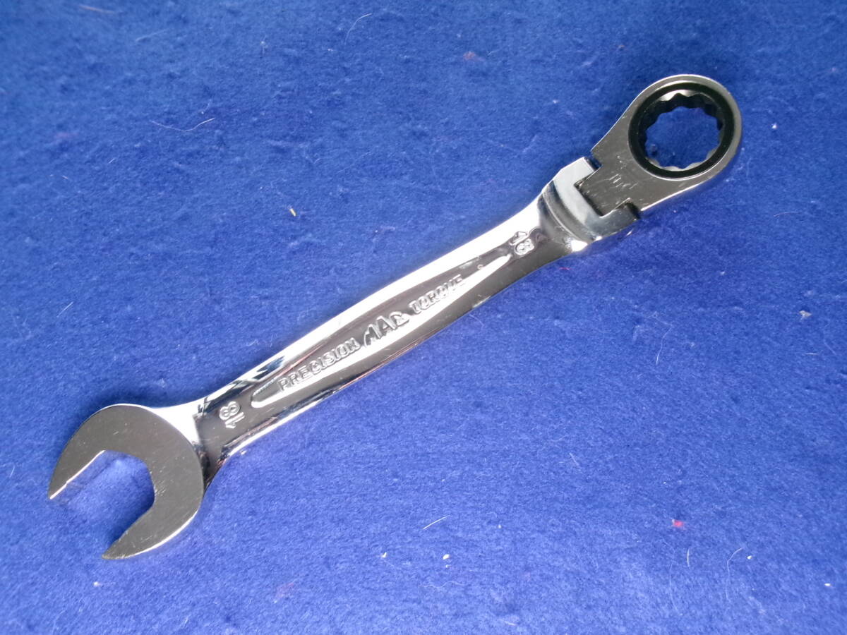 mac tools マックツール 18mm コンビネーションラチェットレンチ RWF18 プレジショントルク 板ラチェット 12角 フレキシブルラチェット拍卖