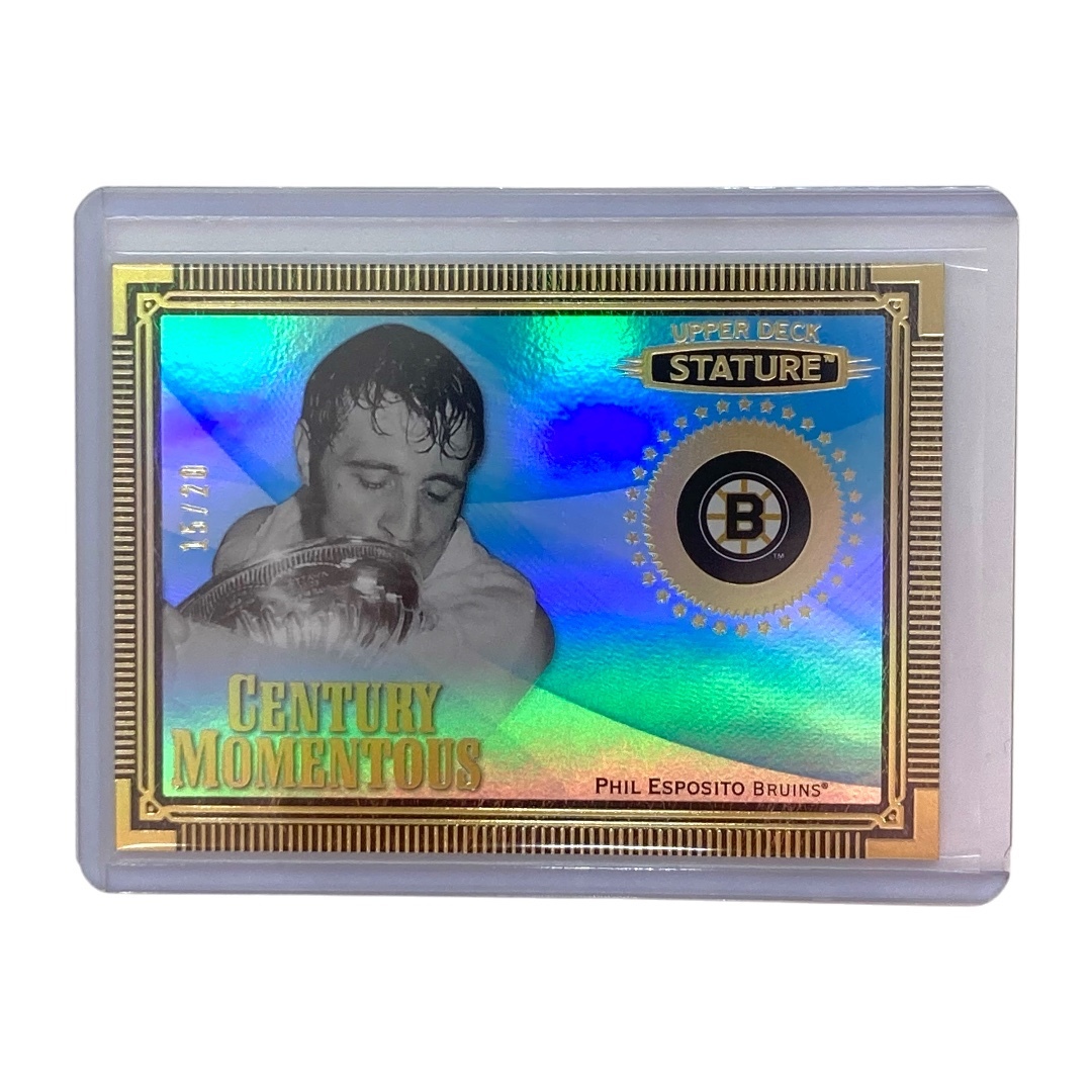UPPER DECK NHLカード STATURE PHIL ESPOSITO BRUINS 15/20 #CM-3 中古 IT2拍卖