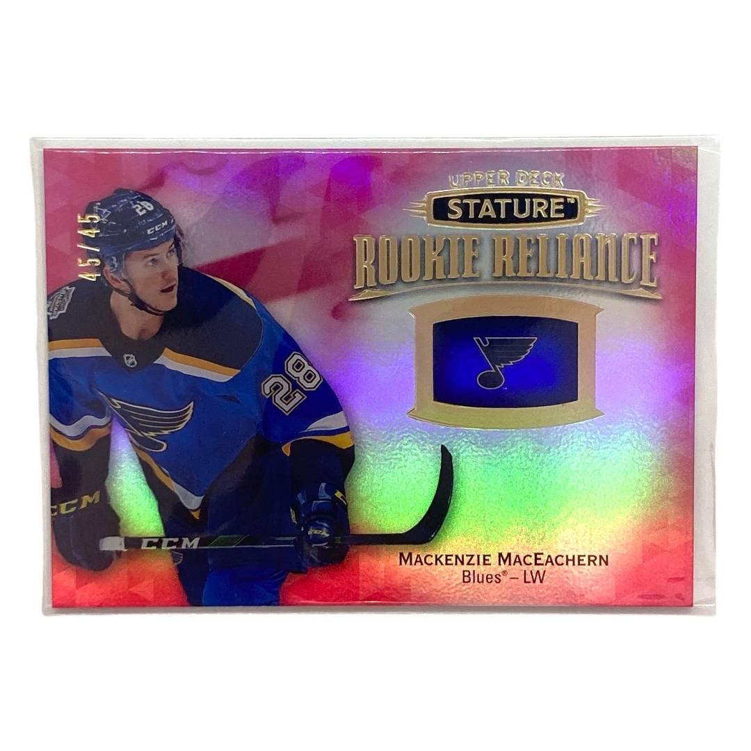 UPPER DECK NHLカード STATURE MACKENZIE MACEACHERN BLUES 45/45 #RR-26 中古 IT2拍卖