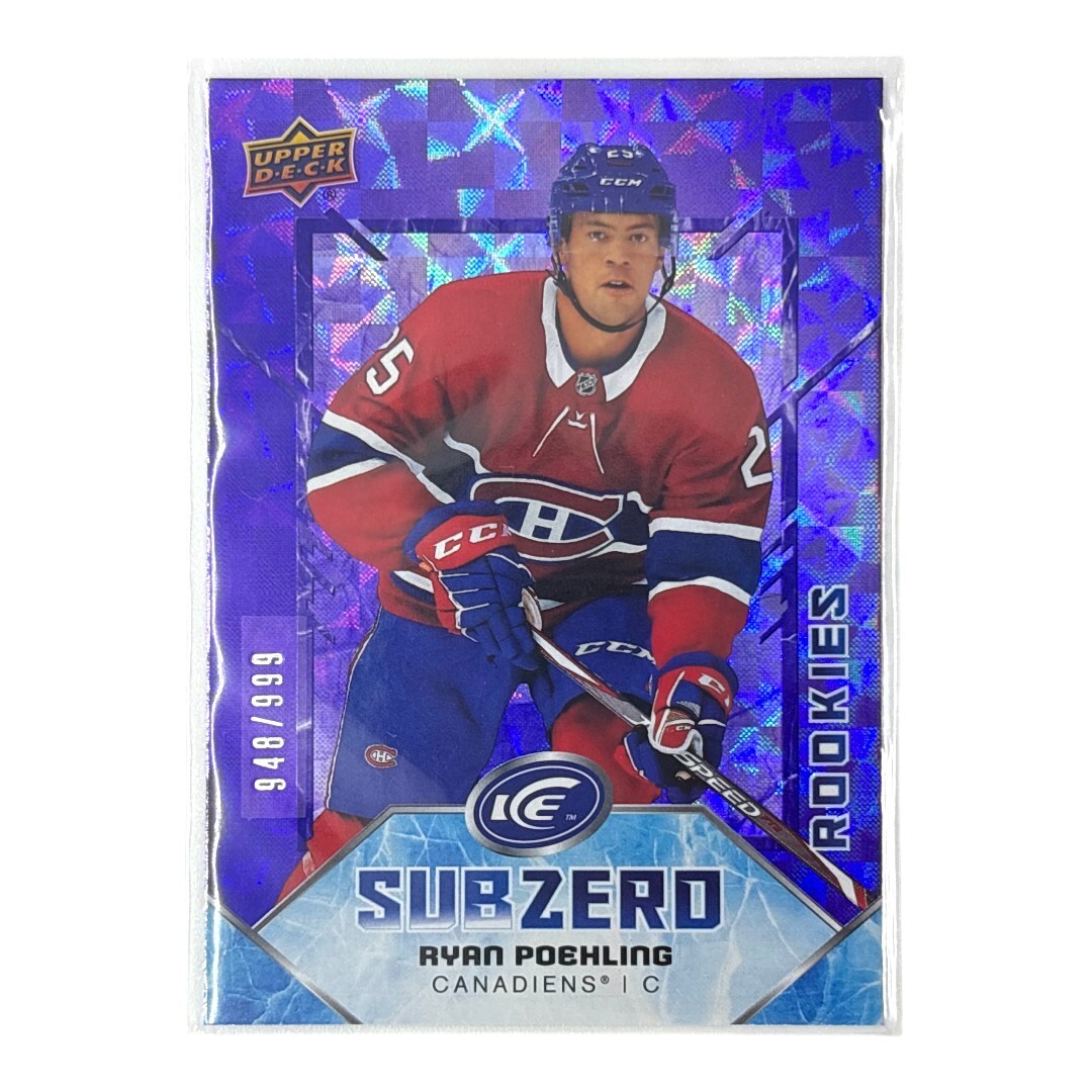 UPPER DECK NHLカード ICE RYAN POEHLING CANADIENS 948/999 #SZ-41 中古 IT1拍卖
