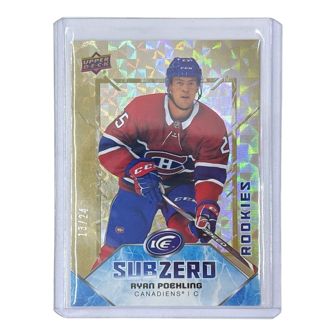 UPPER DECK NHLカード ICE RYAN POEHLING CANADIENS 13/24 #SZ-41 中古 IT1拍卖