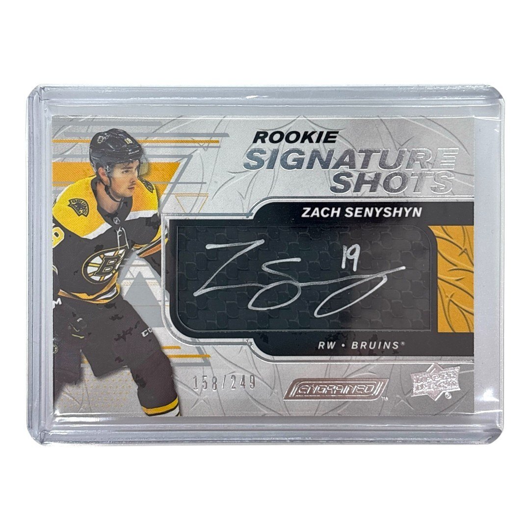 UPPER DECK NHLカード ENGRAINED ZACH SENYSHYN BRUINS 158/249 #RSS-ZS 中古 IT1拍卖