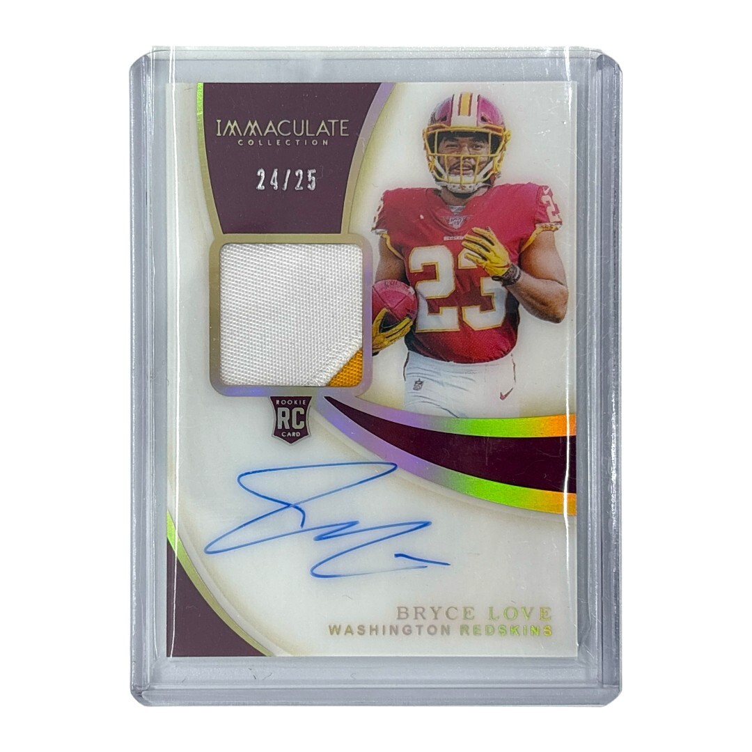 PANINI NFLカード IMMACULATE COLLECTION BRYCE LOVE WASHINGTON REDSKINS 24/25 #126 中古 IT1拍卖